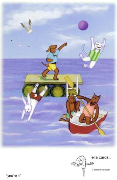 Beach scene